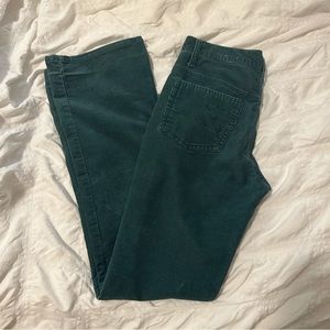 Vintage Green Corduroy Pants